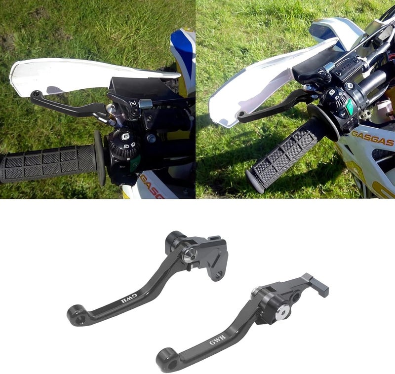 Adsspro Motorcycle Billet Foldable Brake Clutch Lever Handle CNC Aluminum Pivot for DRZ400 DRZ400S DRZ400SM DRZ400E 00-23 DR250R 97-00 DR200S 15-19 Dirt Pit Bike Motocross Motorbike - Image 5